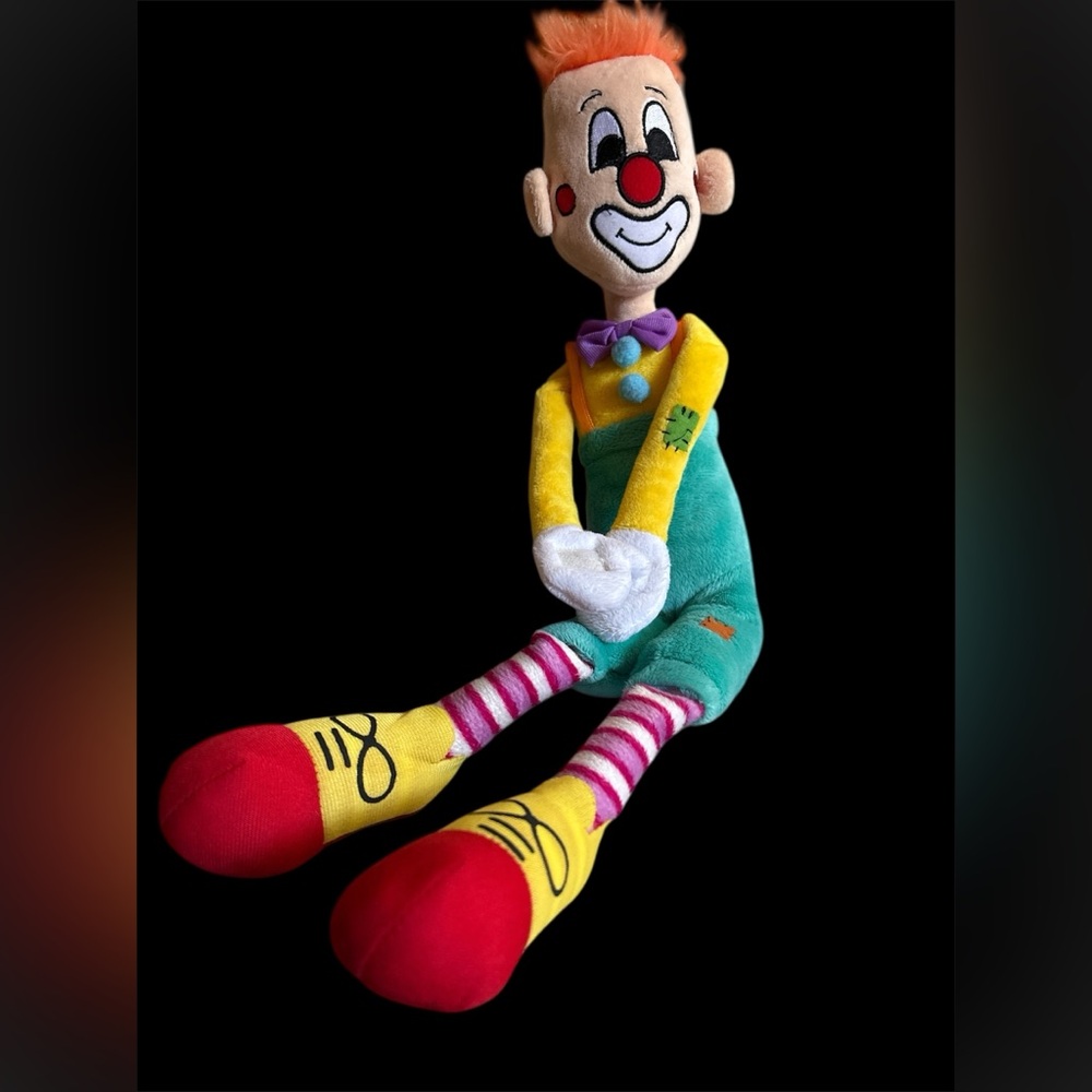 Ringling Bros Clown‎ Plush Doll Feld Entertainment 18” Circus Vintage Toy EUC